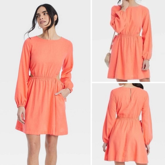 Universal Thread | Dresses | Nwt Universal Thread Balloon Long Sleeve ...